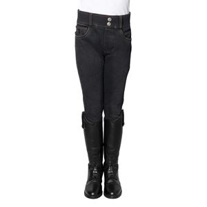 Hy Equestrian Elevate Mizs Style Denim Breeches (Black)