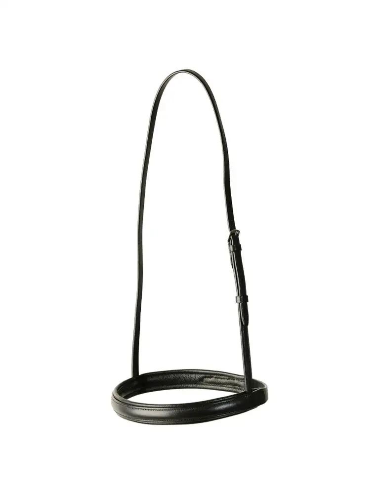 Kincade Classic Plain Raised Cavesson Noseband (Black)