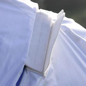 Shires Tempest Original Fly Rug & Neck Set (White)