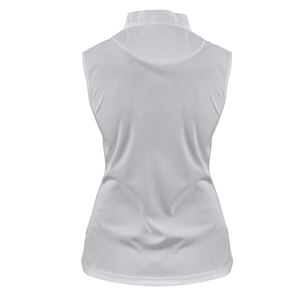 Shires Aubrion Sleeveless Stock Shirt (White)
