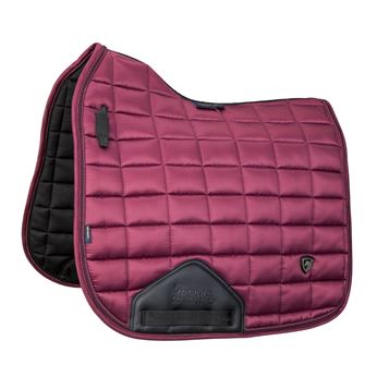 Shires ARMA Eltar Satin Dressage Saddlecloth (Black Cherry)