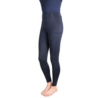 HyCONIC by Hy Equestrian Soria Ladies Riding Tights (Navy)
