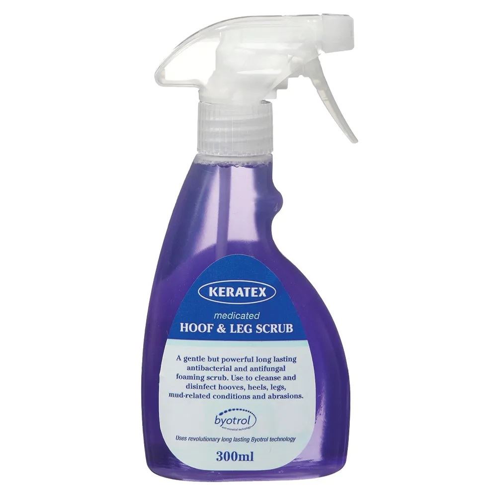 Keratex Medicated Hoof & Leg Scrub (300ml)