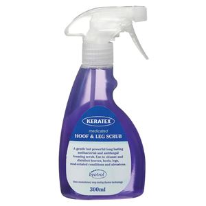 Keratex Medicated Hoof & Leg Scrub (300ml)