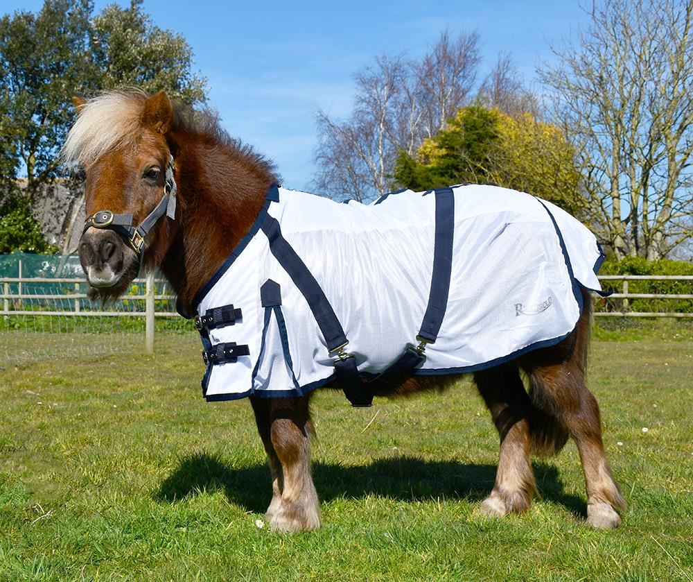 Rhinegold Mini Fly Rug (White)