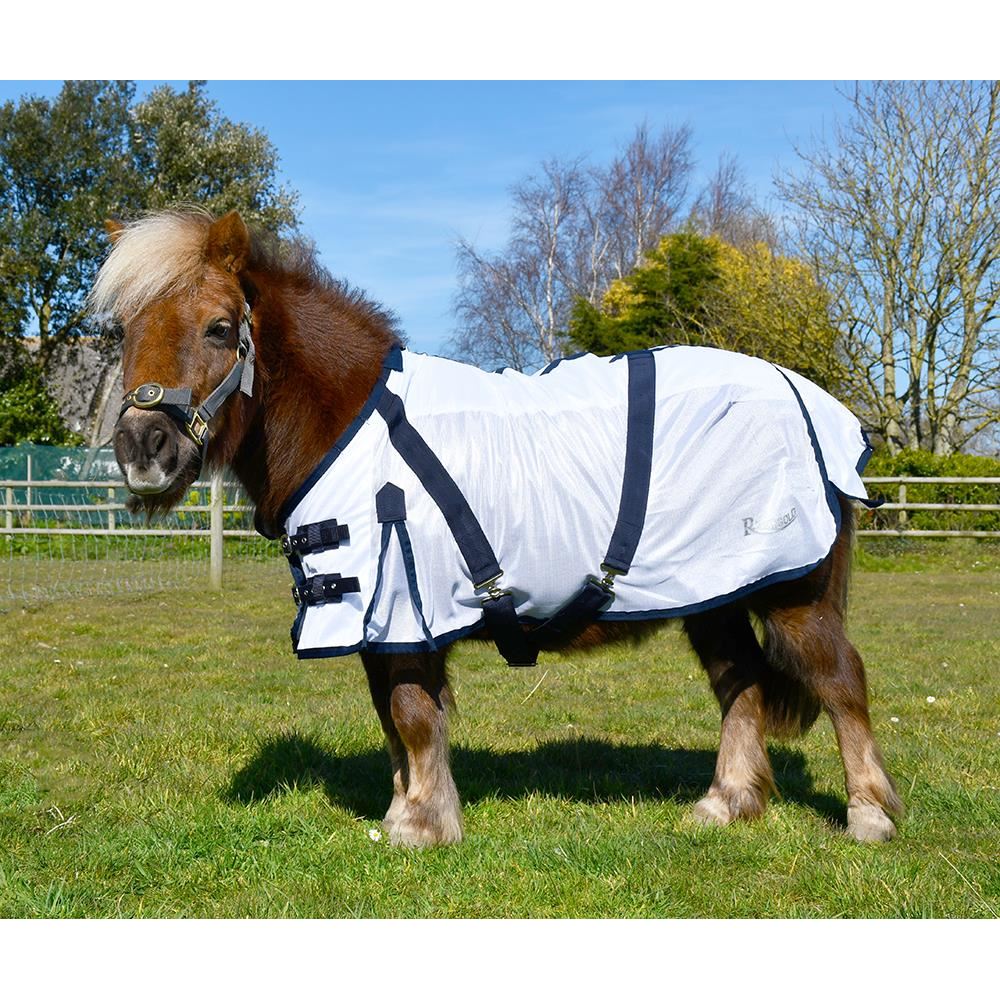 Rhinegold Mini Fly Rug (White)