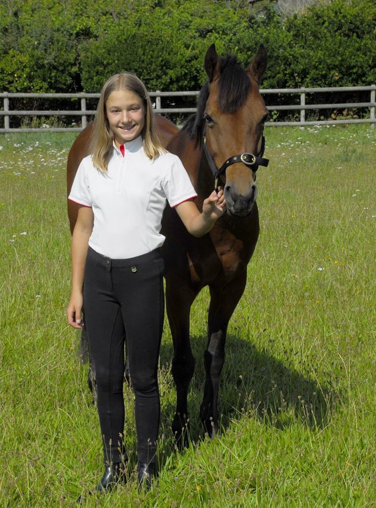 Rhinegold Childrens Essential Jodhpurs (Black)