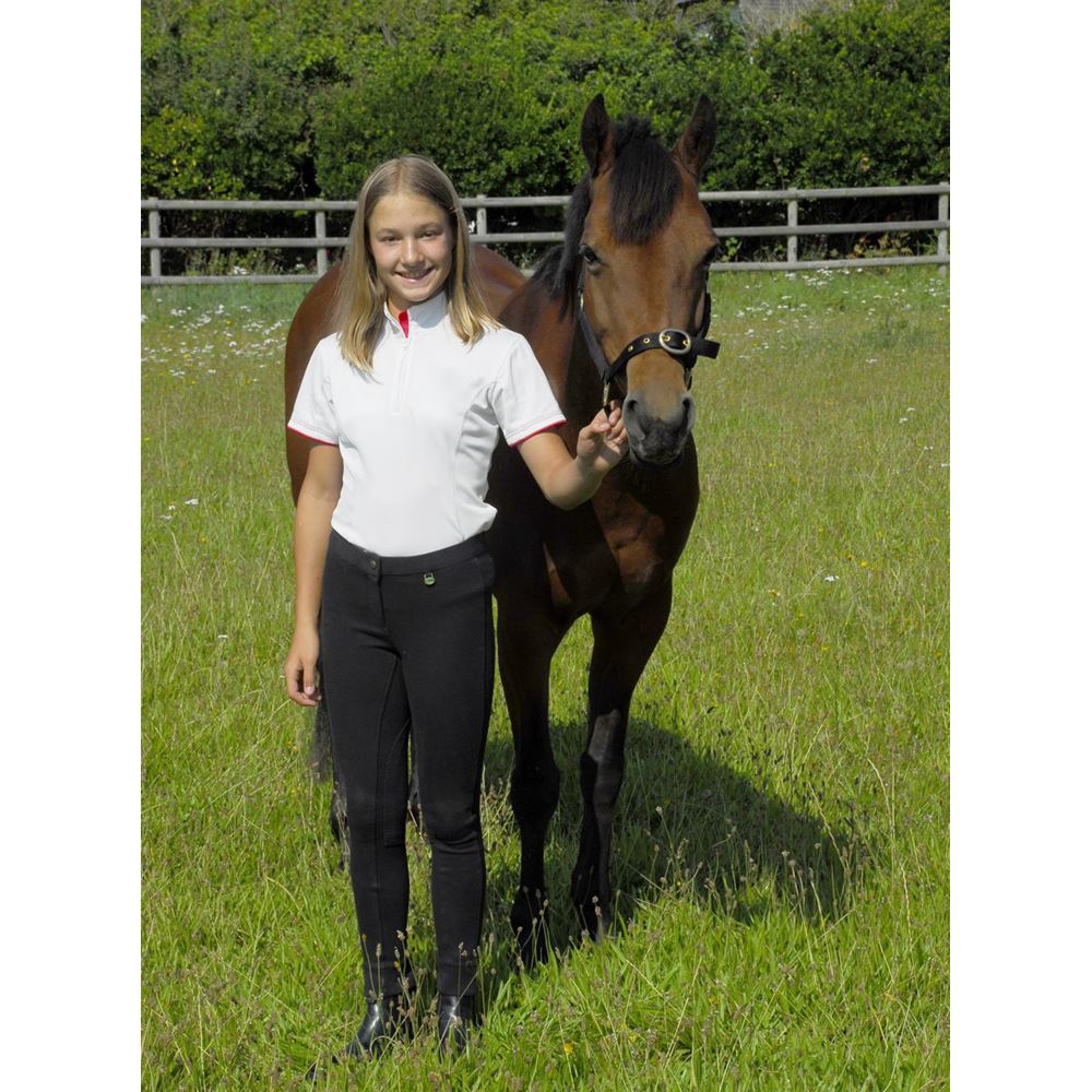 Rhinegold Childrens Essential Jodhpurs (Black)