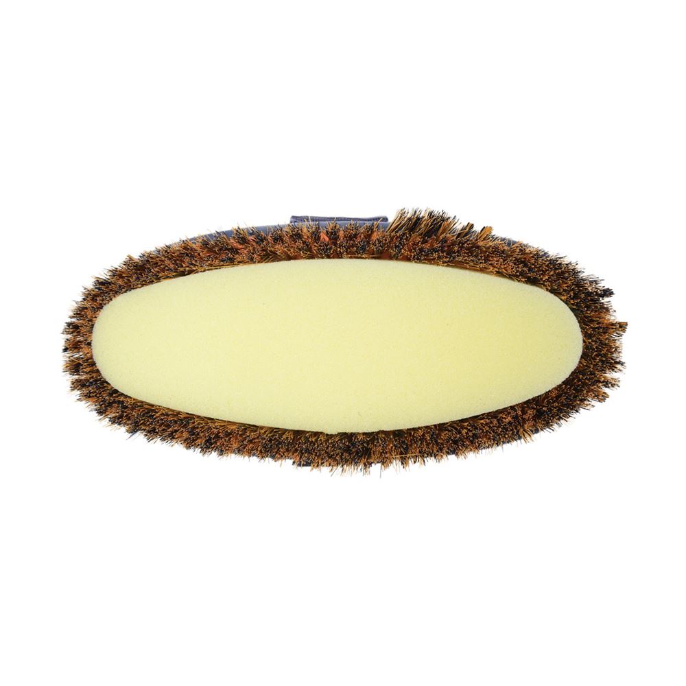 Hy Equestrian Pro Groom Sponge Brush (Navy/Light Blue)