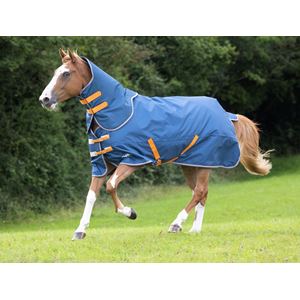 Shires Tempest Original Lite Turnout Rug & Neck Set (Teal)