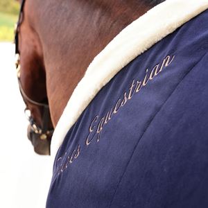 Shires Deluxe Fleece Rug (Navy)