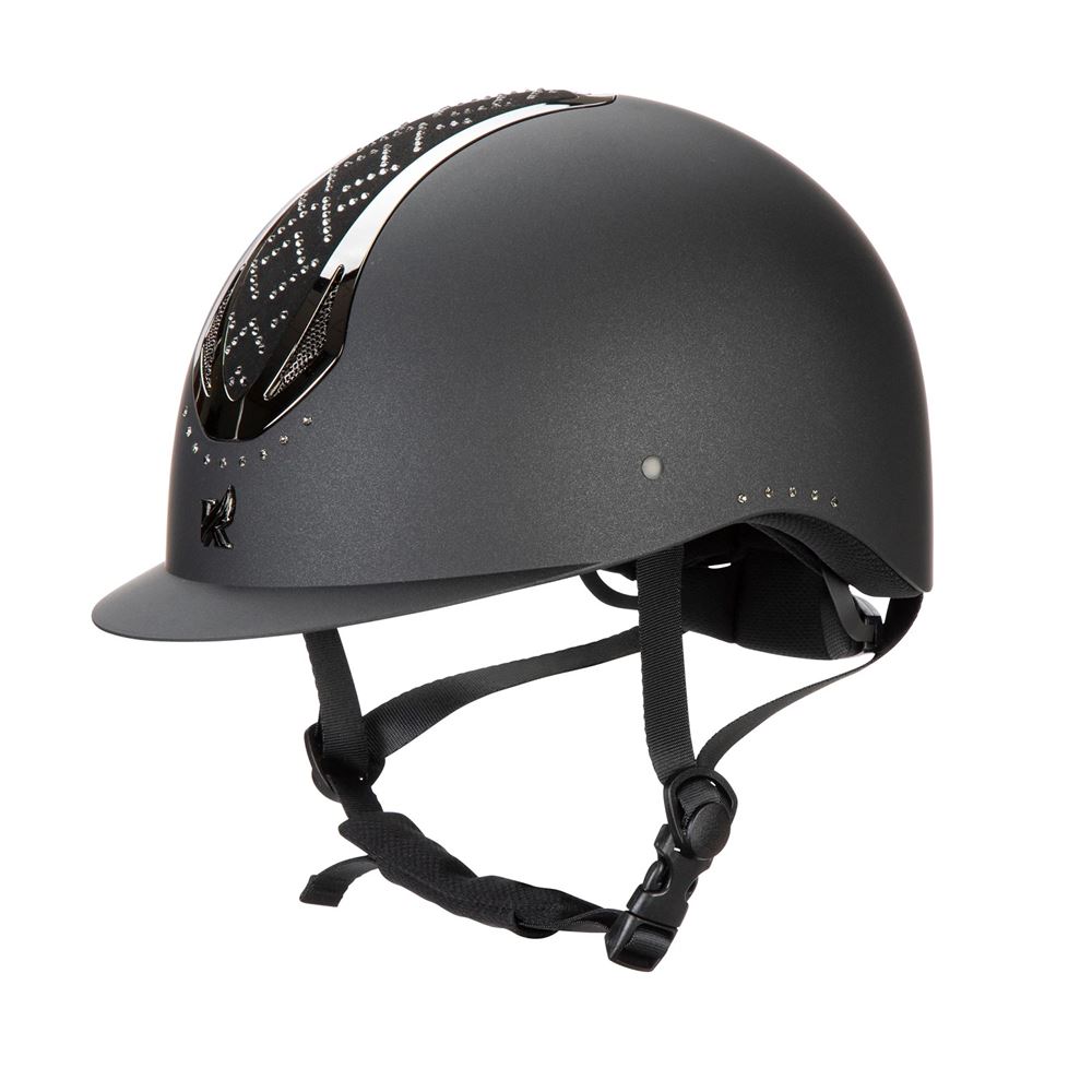Shires Karben Sonic GXY Riding Hat - 49-54cm (Black)
