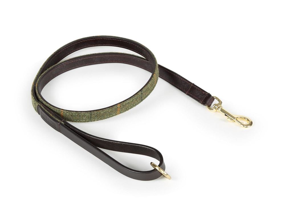 Shires Digby & Fox Tweed and Leather Dog Lead