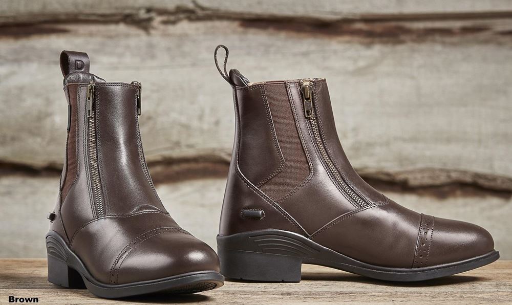 Dublin Evolution Double Zip Front Paddock Boots