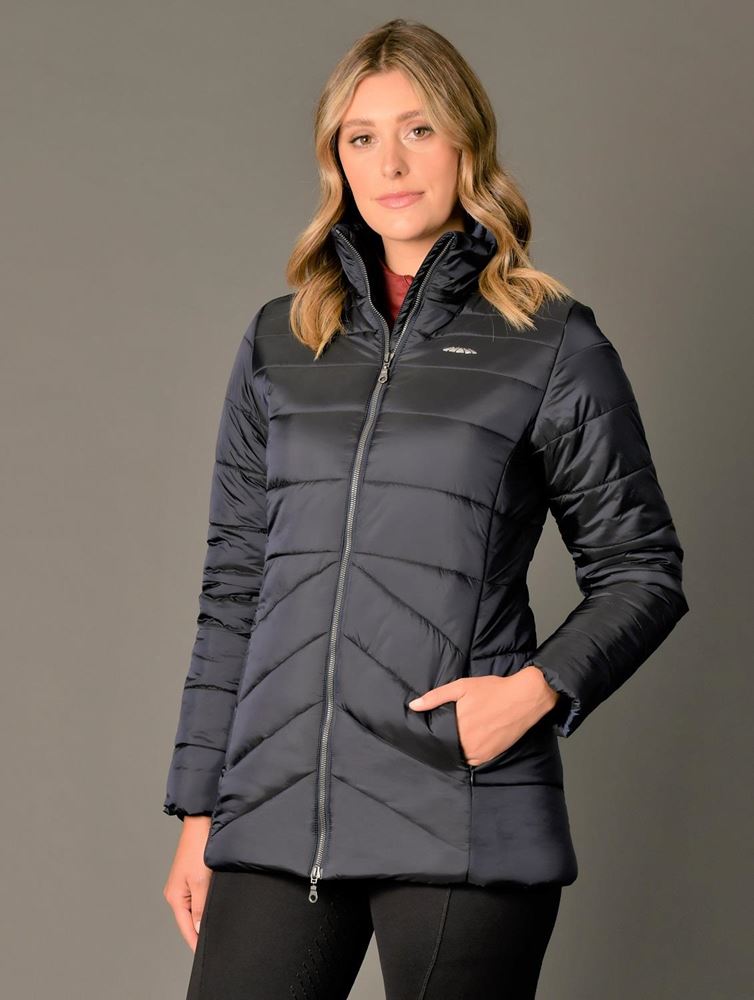 Weatherbeeta Harlow Ladies Puffer Jacket (Ink Navy)