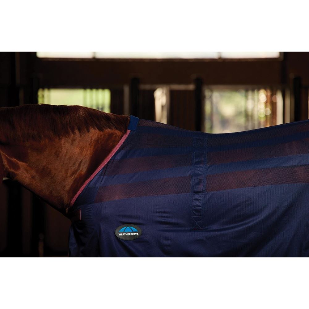 Weatherbeeta Scrim Cooler Standard Neck (NavyBurgundy)