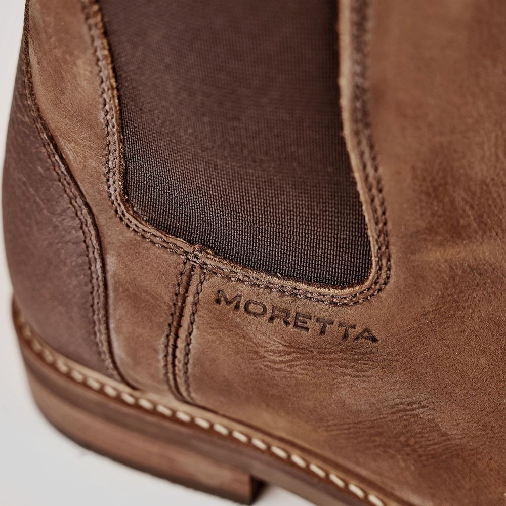 Shires Moretta Modena Chelsea Boots (Tan)