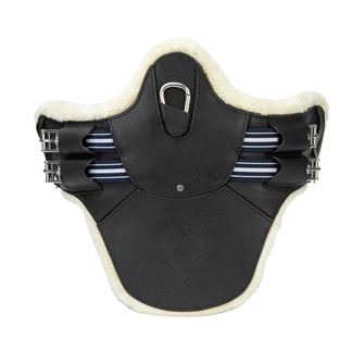 Shires Velociti Lusso Elite Short Stud Girth (Black)