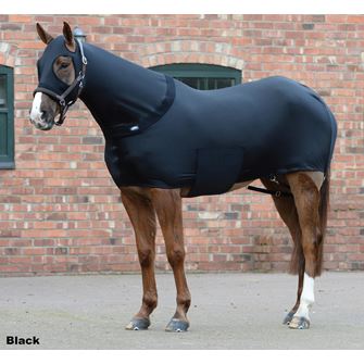 Weatherbeeta Stretch Rug with Belly Closure (Black)