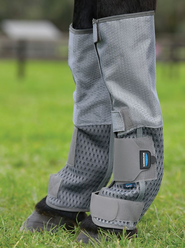 Weatherbeeta Comfitec Hexi Shield Fly Wraps (Grey/Silver)
