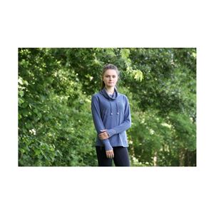 Hy Equestrian Synergy Cowl Neck Top (Riviera)