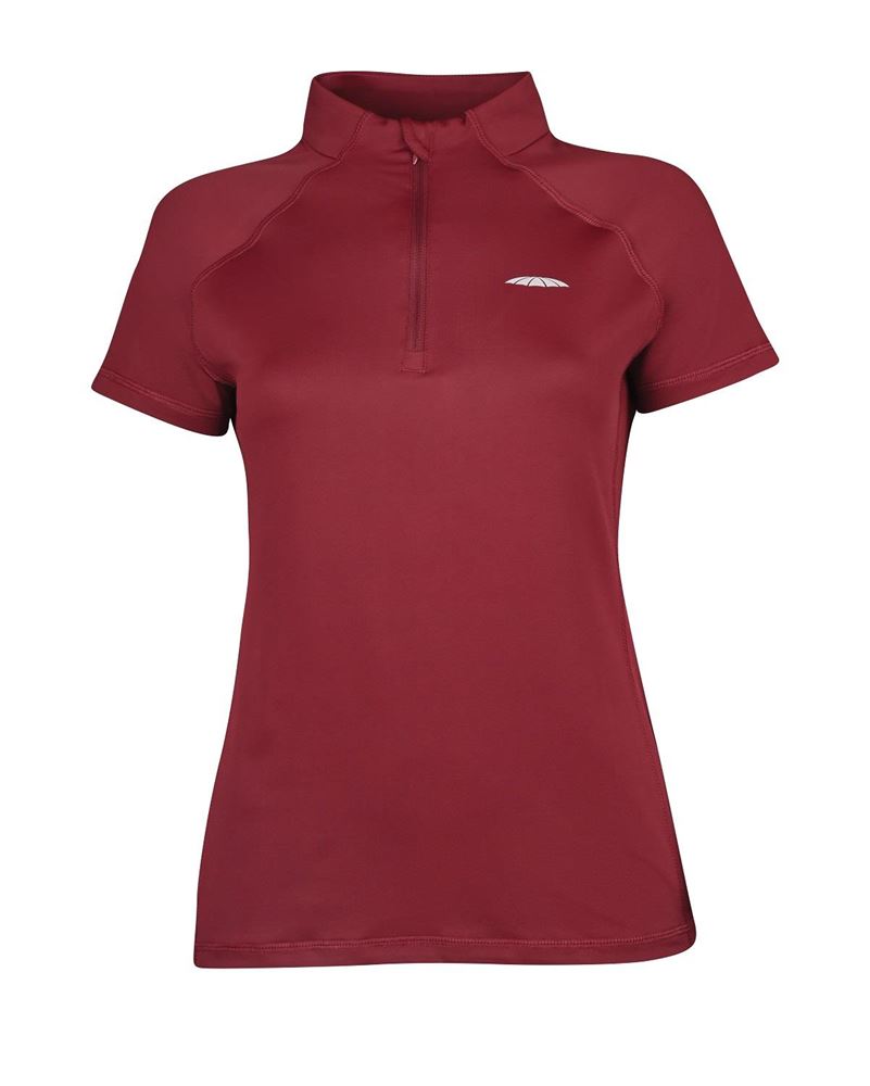 Weatherbeeta Prime Short Sleeve Top (Maroon)