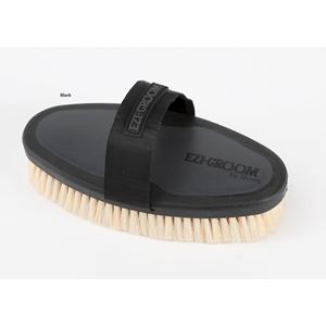 Shires Ezi-Groom Body Brush with Goat Hair