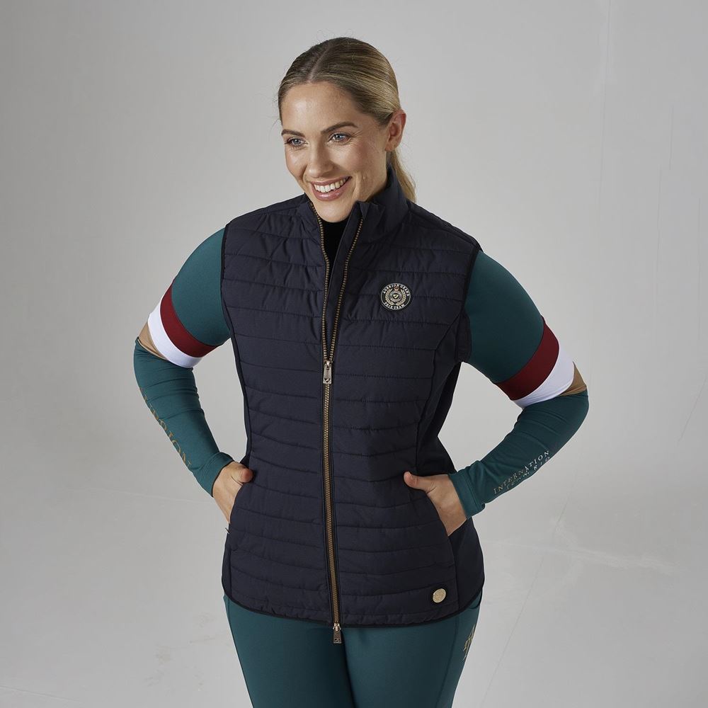 Shires Ladies Aubrion Team Gilet (Black)