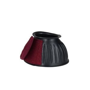 Weatherbeeta Tough-Tec Prime Rubber Bell Boots (Black/Burgundy)