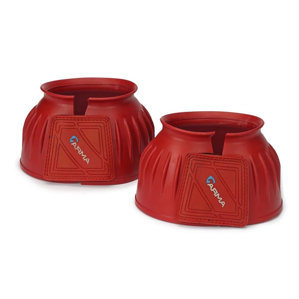 Shires ARMA Touch Close Over Reach Boots (Red)