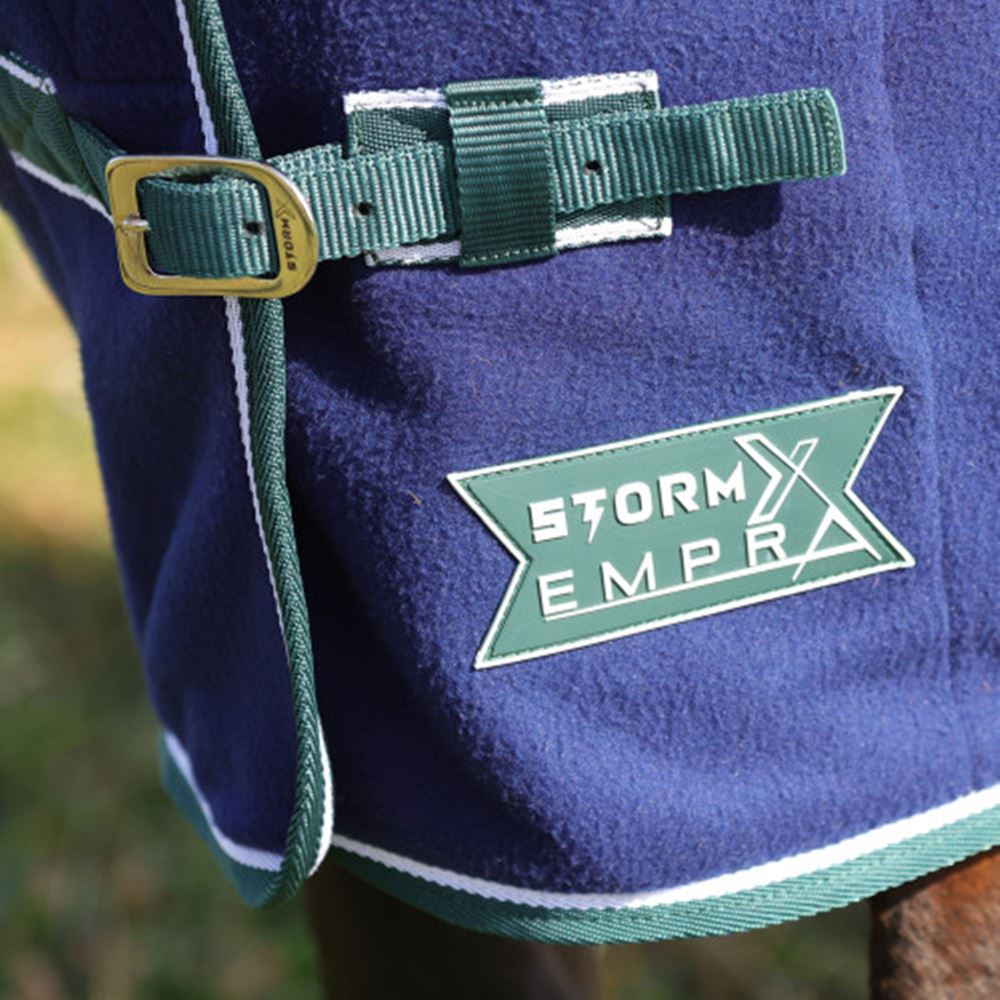 Hy Equestrian StormX Empra Opulence Fleece Rug (Navy)