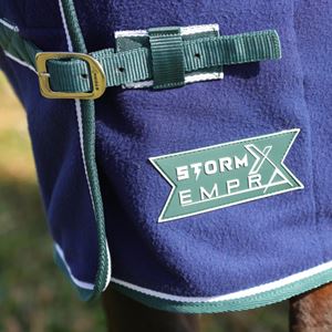 Hy Equestrian StormX Empra Opulence Fleece Rug (Navy)