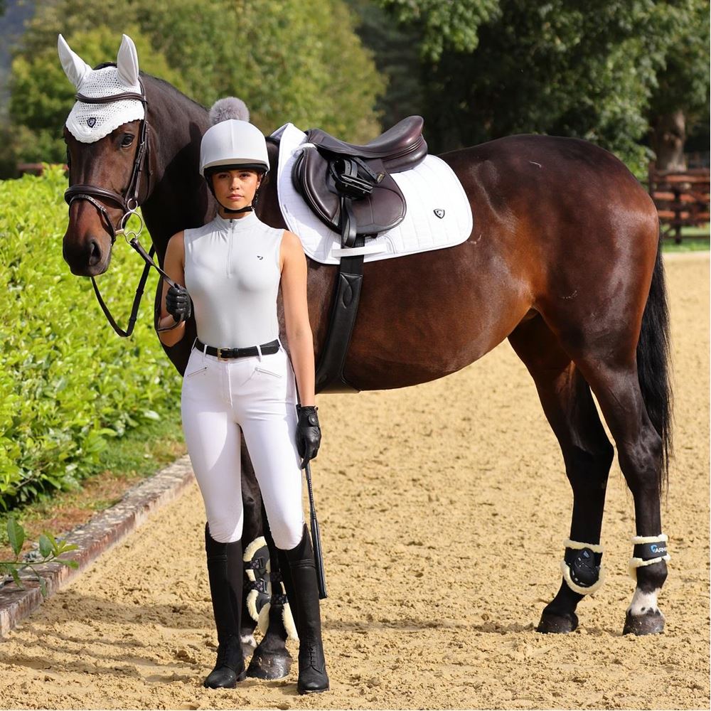 Shires Aubrion Revive Sleeveless Base Layer (Grey)