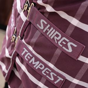 Shires Tempest Original Stable Sheet (Maroon Check)