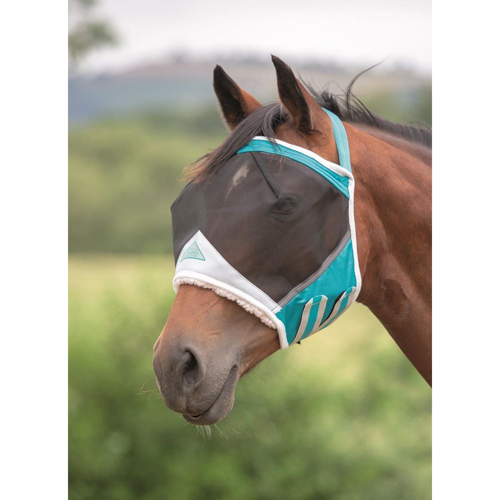 Shires Fine Mesh Earless Fly Mask
