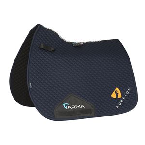 *pic* Shires Aubrion Branded GP Saddlecloth (Navy)