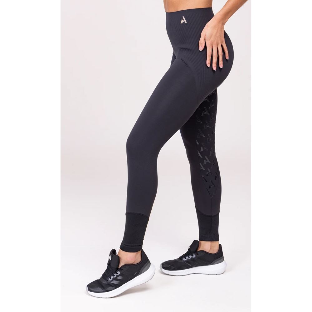 Shires Aubrion React Sculpt Riding Tights (Shadow)