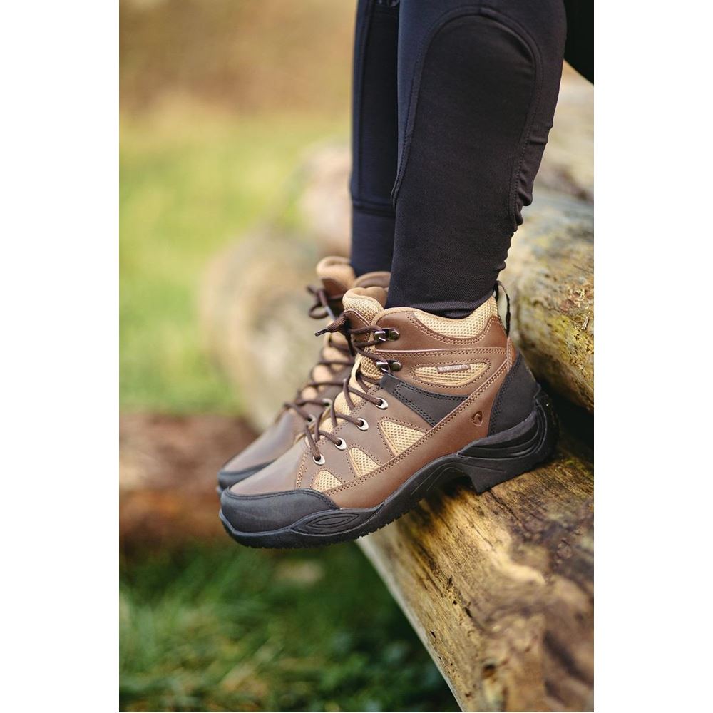 Hy Equestrian Wetton Short Boots (Brown)