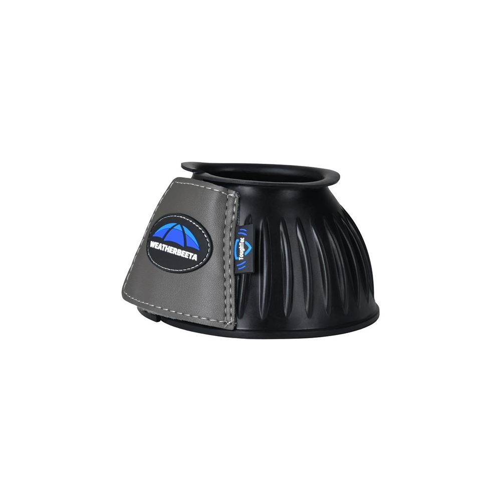 Weatherbeeta Tough-Tec Prime Rubber Bell Boots (Black/Grey)