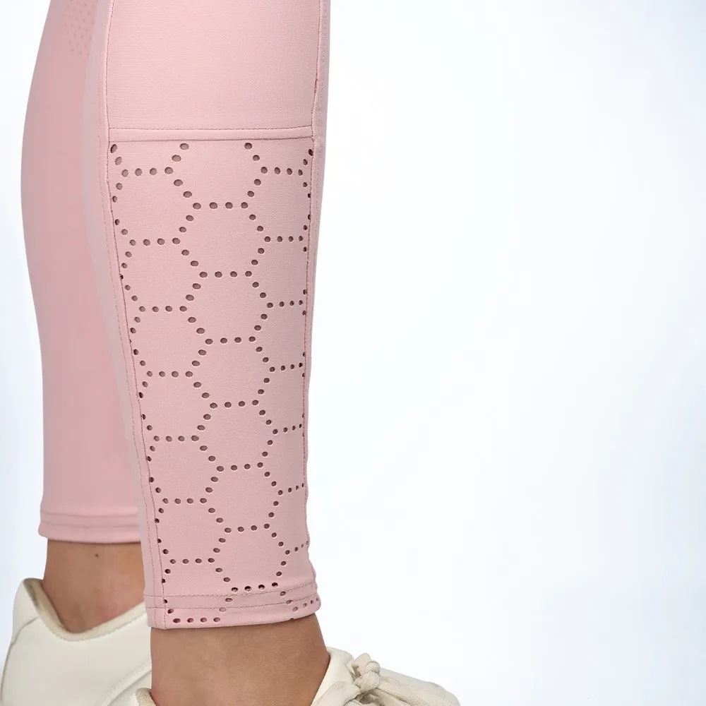 Coldstream Cranshaws Riding Tights (Blush Pink)