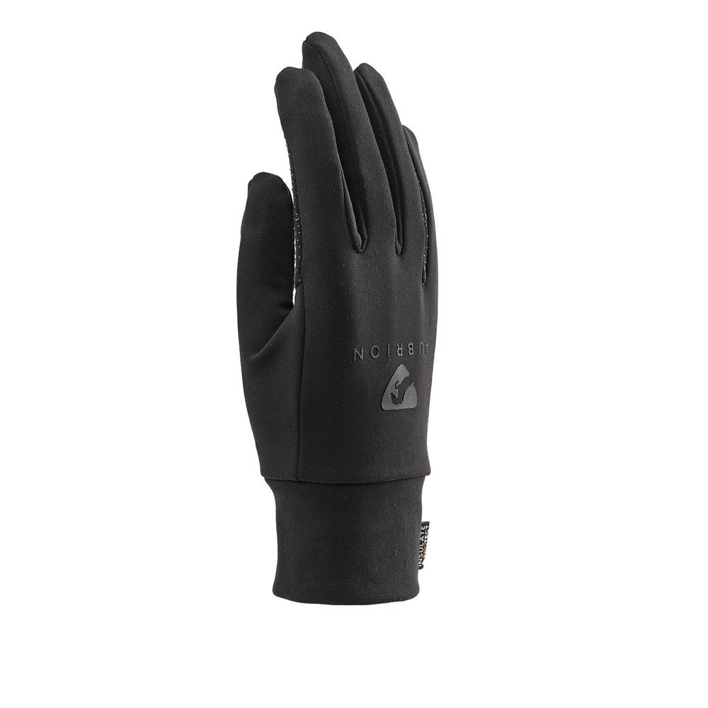 Shires Aubrion Baxter Adults Winter Riding Gloves (Black)
