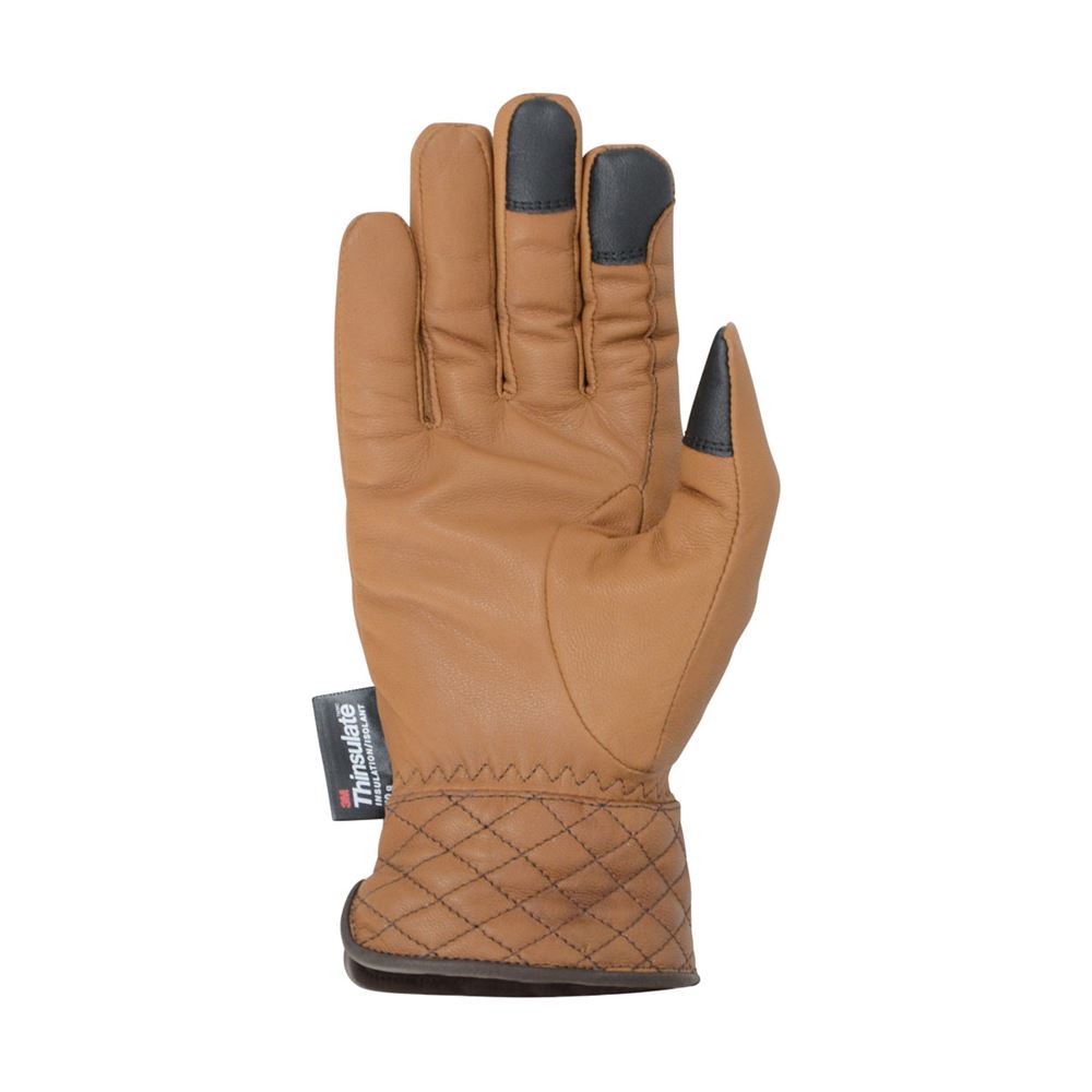Hy5 Thinsulate™ Quilted Soft Leather Winter Riding Gloves