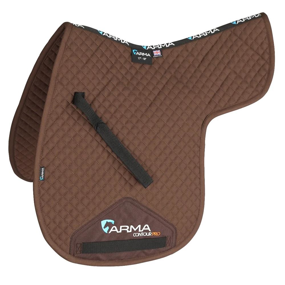 Shires ARMA Numnah (Brown)