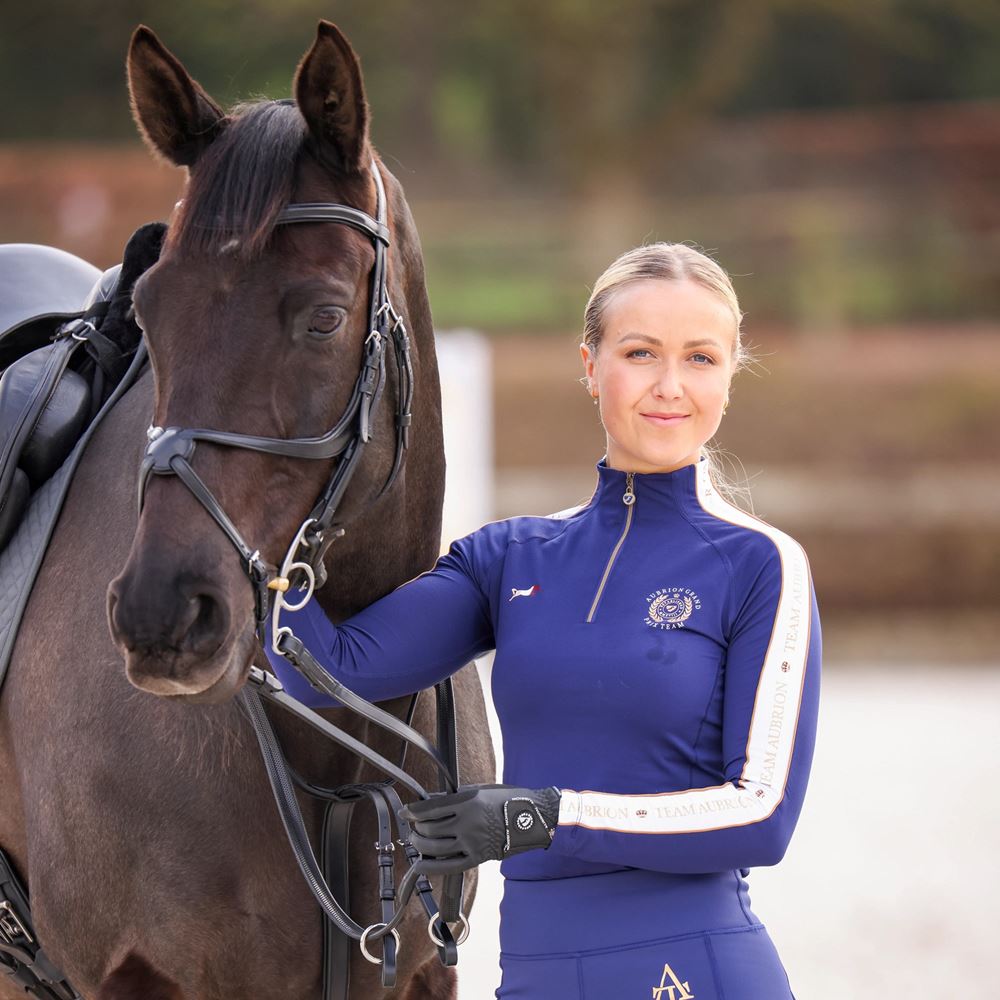 Shires Aubrion Team Winter Ladies Base Layer (Navy)