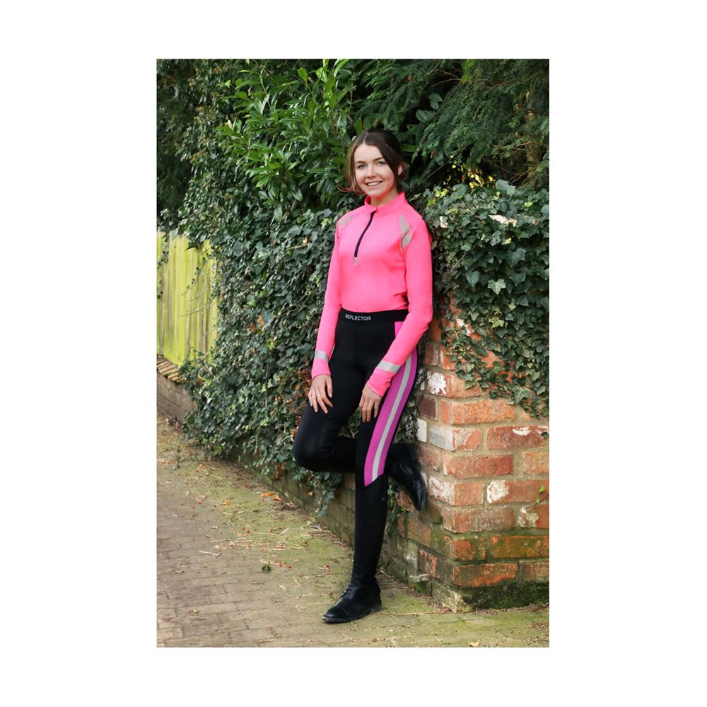 Reflector Base Layer by Hy Equestrian - Adult (Pink)