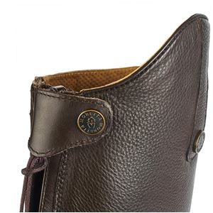 Shires Moretta Gianna Leather Riding Boots - Regular Height (Brown)