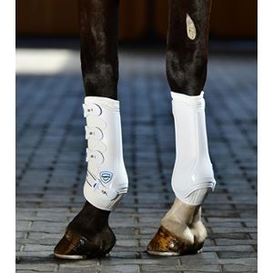 Weatherbeeta Tough-Tec Hard Shell Dressage Boots (White)