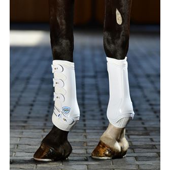 Weatherbeeta Tough-Tec Hard Shell Dressage Boots (White)
