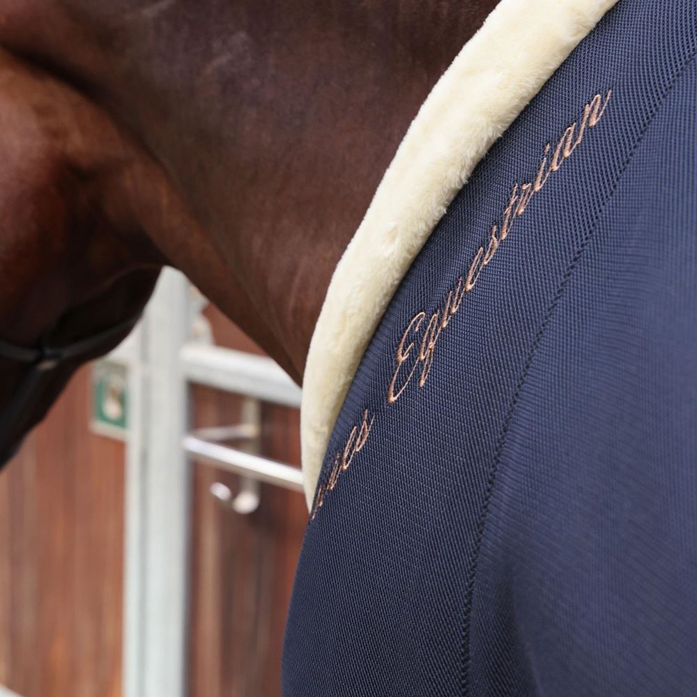 Shires Deluxe Air Motion Cooler Rug (Navy)