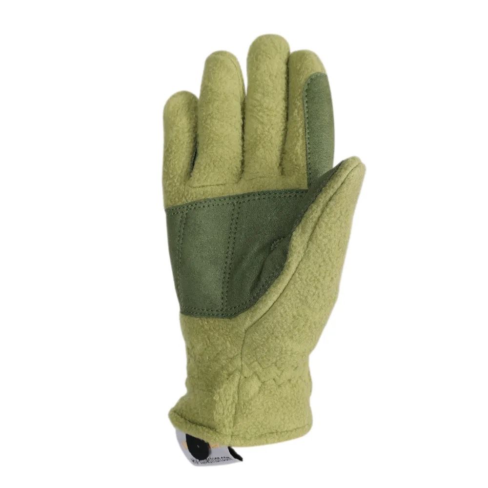 Farm Collection Fleece Gloves by Little Knight (Olive Green)